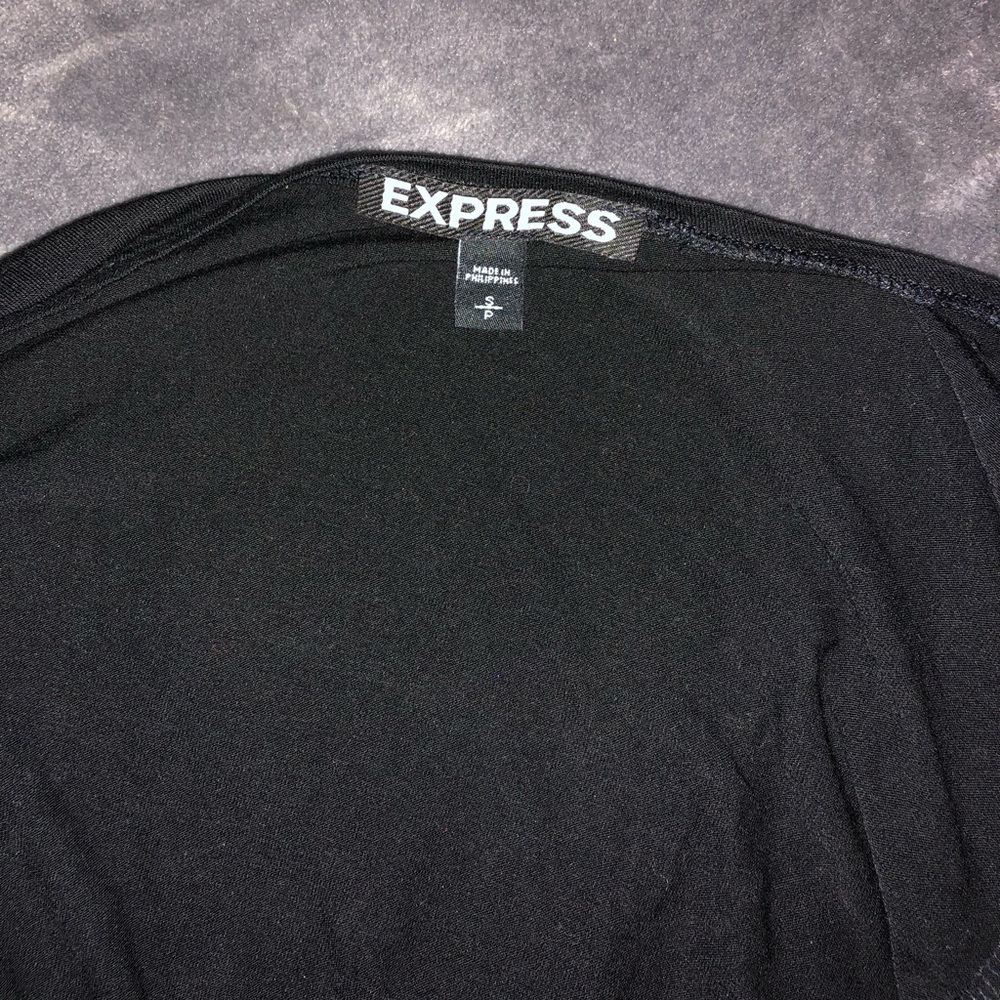 Express front wrap shirt (size small )
